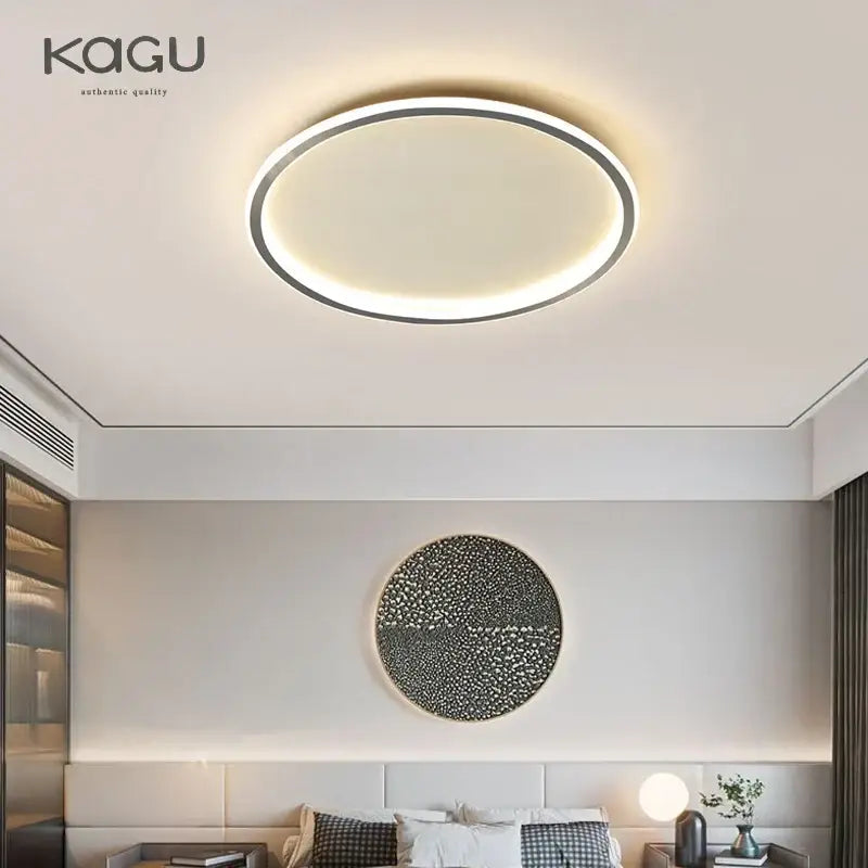 Modern black decorbites dimmable led ceiling light living room