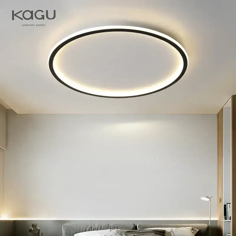 Modern black decorbites dimmable led ceiling light living room