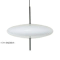 Modern black designer iron pendant light for dining room and bar