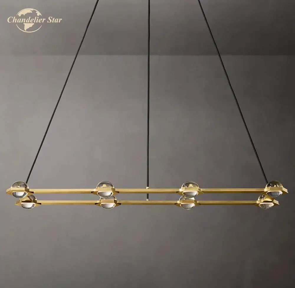 Modern black éclatant crystal chandelier dining room pendant light