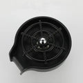 Modern black glass rinser sink – kitchen automatic cup washer