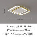 Modern black & gold crystal led ceiling lights for entrance hallways