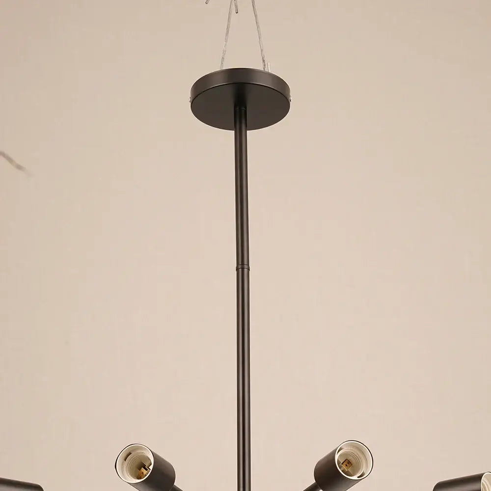 Modern black & gold led ceiling light for bedroom