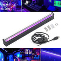 Modern black led black light bar – halloween party decor