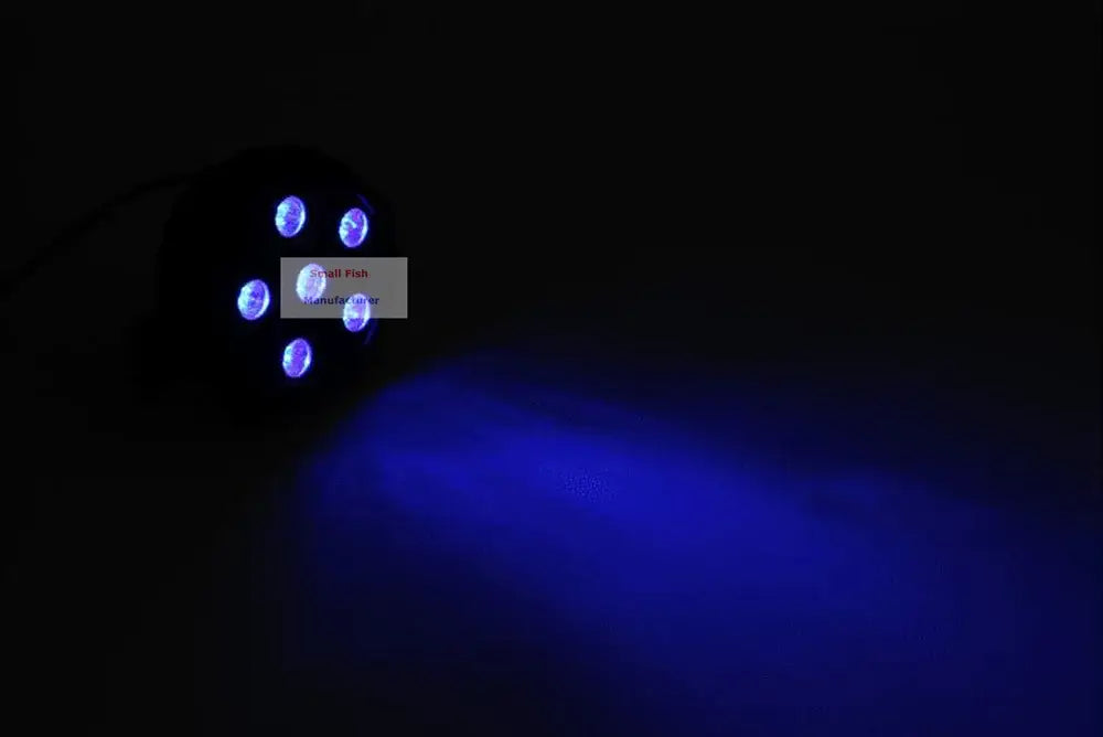 Modern black mini led flat par lights party room sound activated