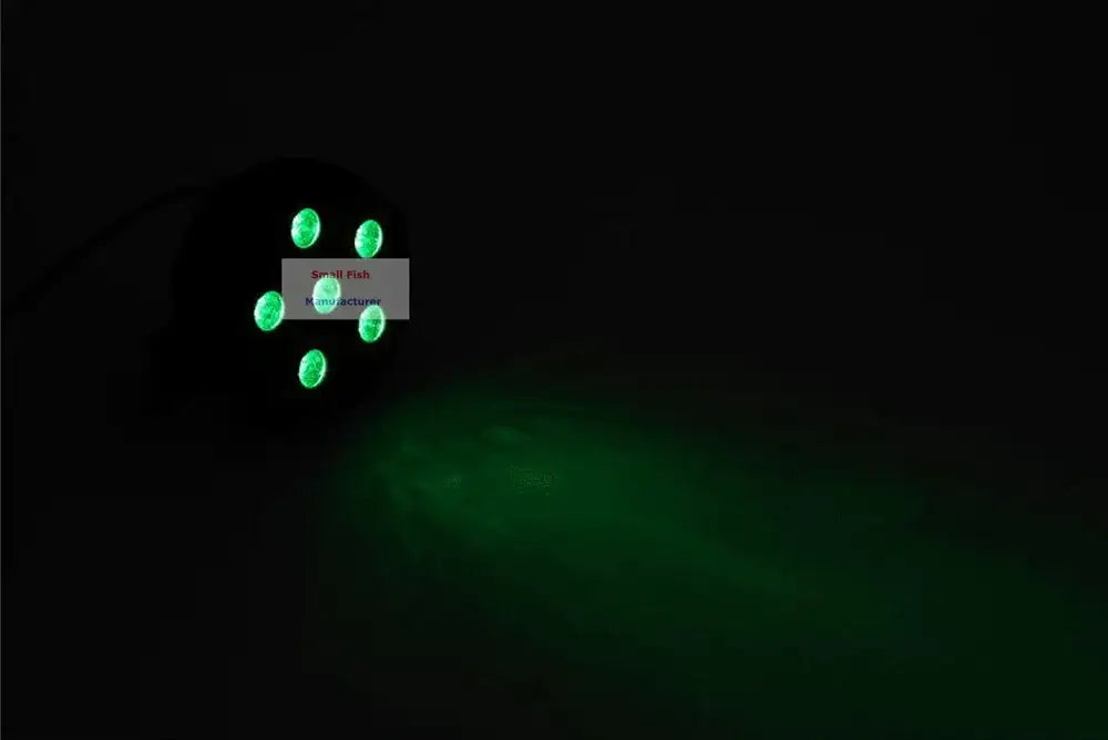 Modern black mini led flat par lights party room sound activated