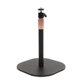 Modern black & rose gold adjustable height monitor stand office accessory
