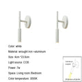 Modern black rotatable led wall lamp bedroom spotlight