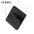 Modern black square wall mounted bathroom hook