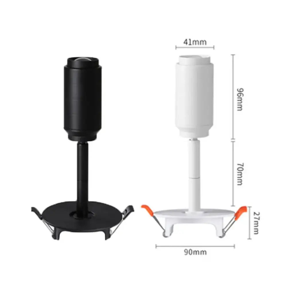 Modern black & white adjustable beam led ceiling lamp living room