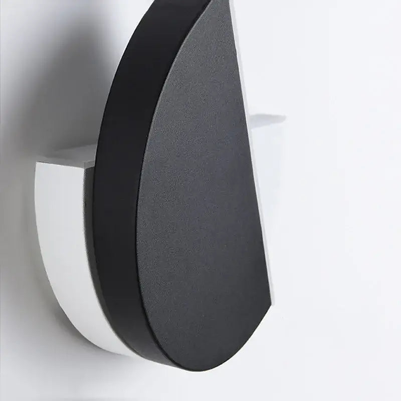 Modern black & white adjustable led wall lamp bedroom sconce