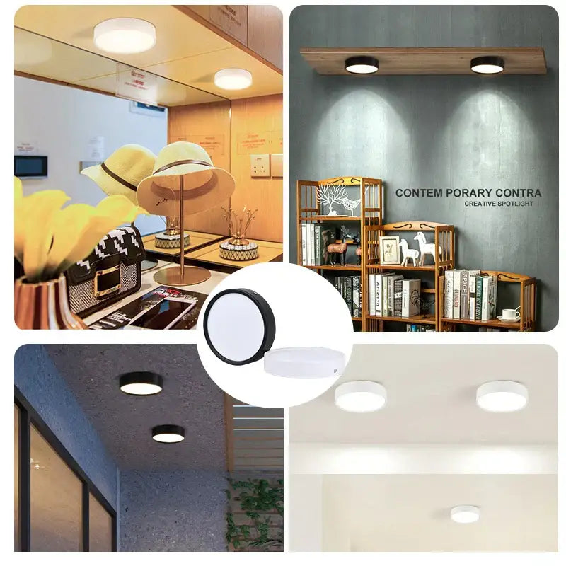 Modern black & white decorbites led ceiling lamp kitchen light