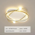 Modern black & white decorbites led ceiling light living room