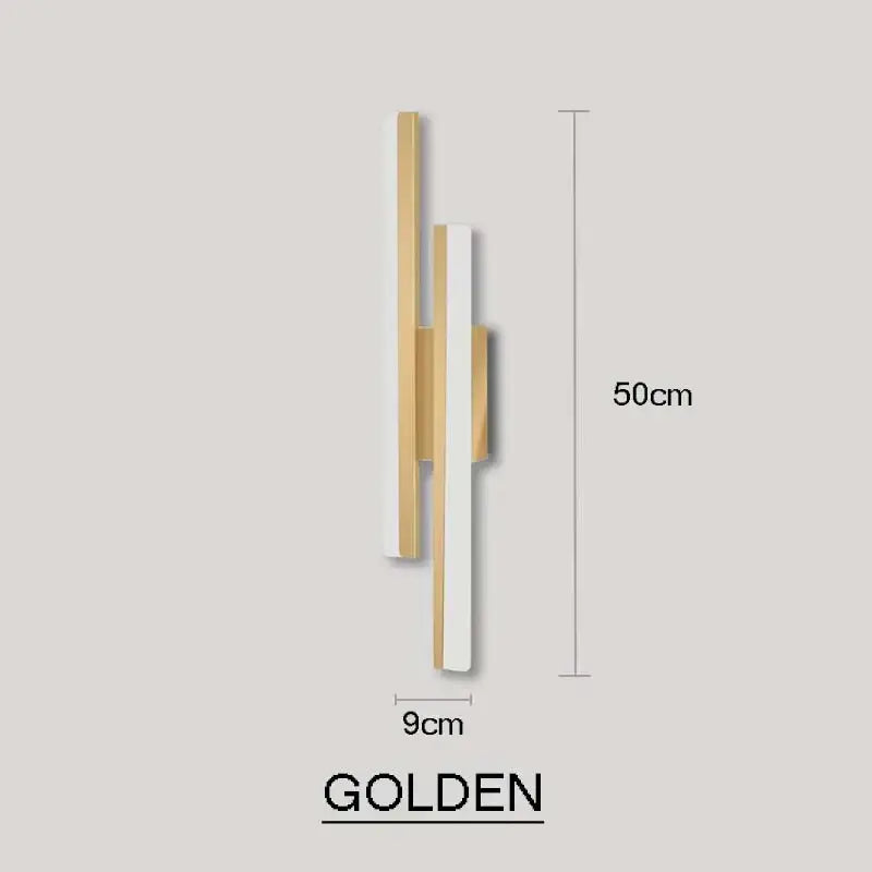 Modern black & white led wall sconce lamp bedroom light