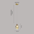 Modern brass decorbites crystal led chandelier living room light