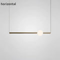 Modern brass geometric glass pendant lights for dining room