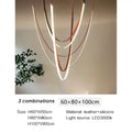 Modern brown & white decorbites designer belt light dining room