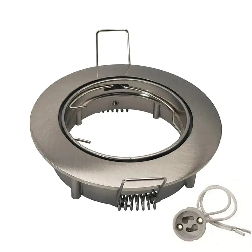 Modern brushed stainless steel adjustable led ceiling downlight kitchen