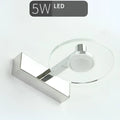 Modern chrome crystal led vanity mirror light bathroom sconce