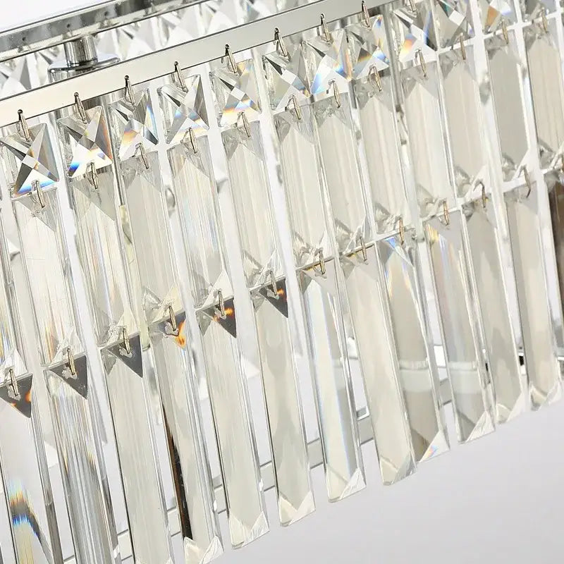 Modern chrome decorbites crystal chandelier for dining room