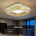 Modern chrome decorbites crystal round led ceiling light living room