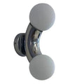Modern chrome designer grape wall sconce – bedroom glass light