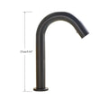 Modern chrome infrared sensor faucet – bathroom touchless basin mixer