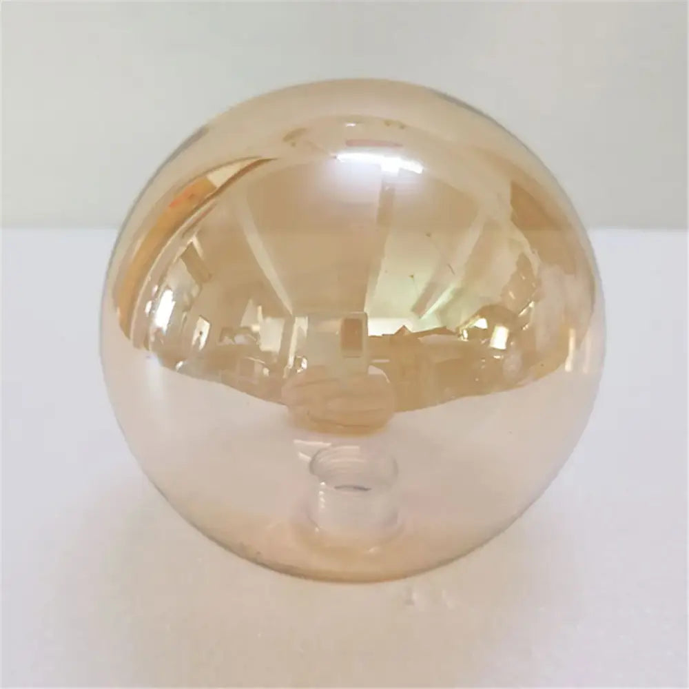 Modern clear & smoked glass shade replacement set living room globe