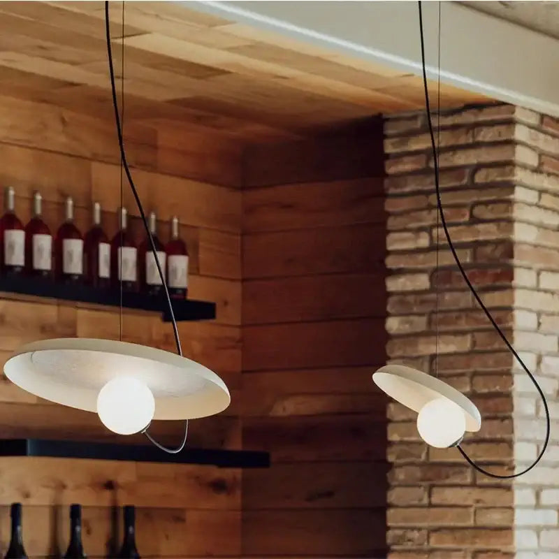 Modern copper decorbites grid color led pendant light dining room