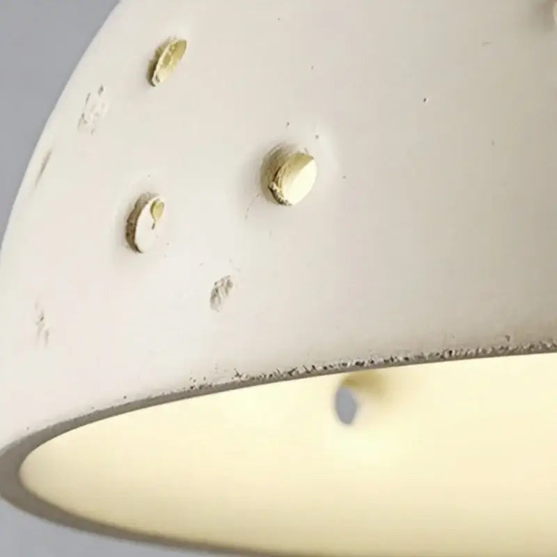 Modern cream ceramic wall lamp with pull chain switch bedroom light