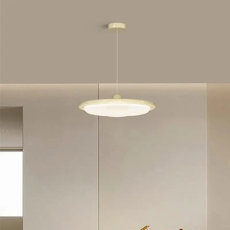Modern cream style led ceiling lights living room geometric decor