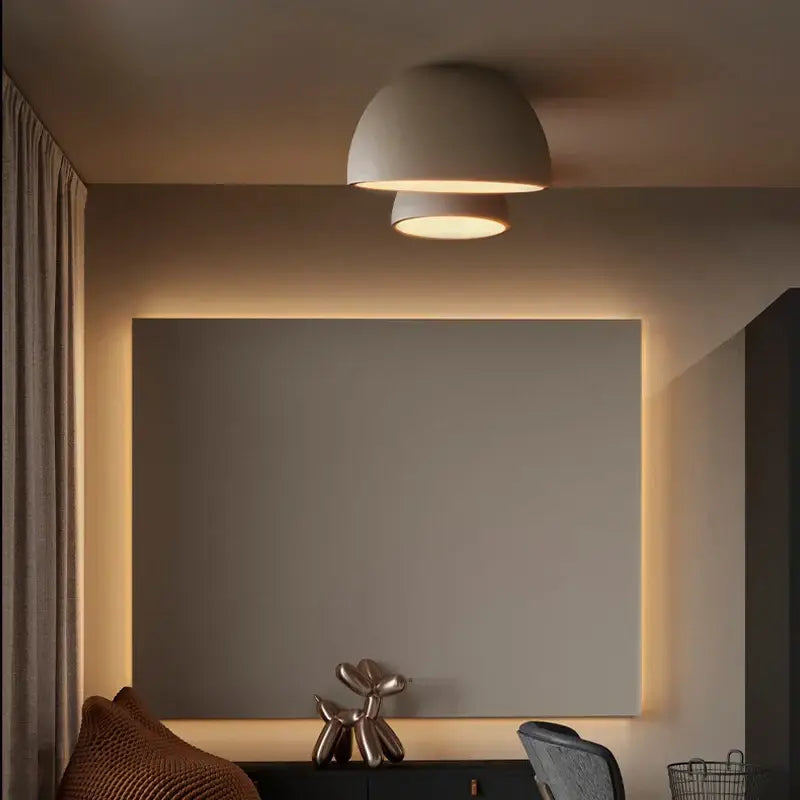 Modern cream wind led ceiling chandelier living room light