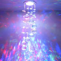 Modern crystal led downlight – living room teardrop ceiling lamp