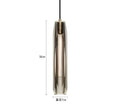 Modern crystal tulip chandelier bedroom glass pendant light