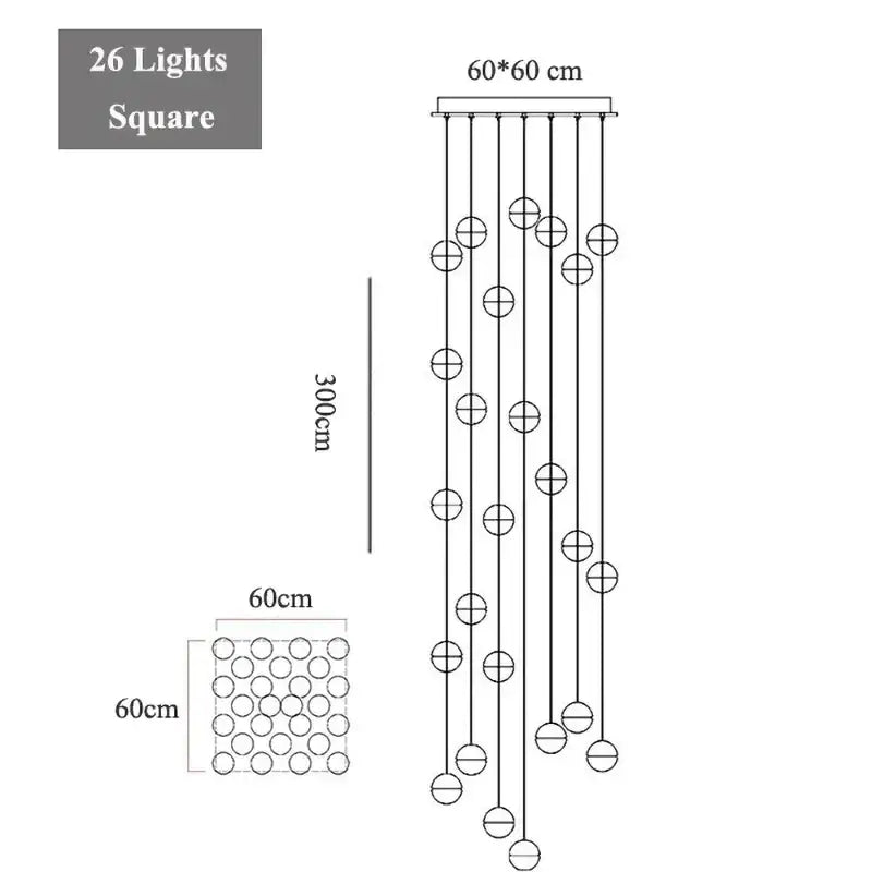 Modern decorbites crystal led chandelier living room pendant light