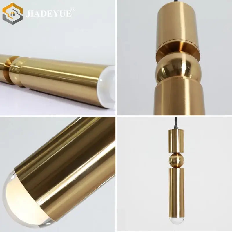 Modern decorbites golden led chandelier for dining room