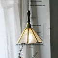 Modern glass flower led pendant light for dining room