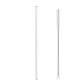 Modern glass straw set with oil dispenser – kitchen & bar accessory