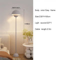 Modern glossy red e27 led modern floor lamp living room dome light