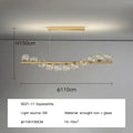 Modern gold ball g9 led ceiling chandelier for dining room