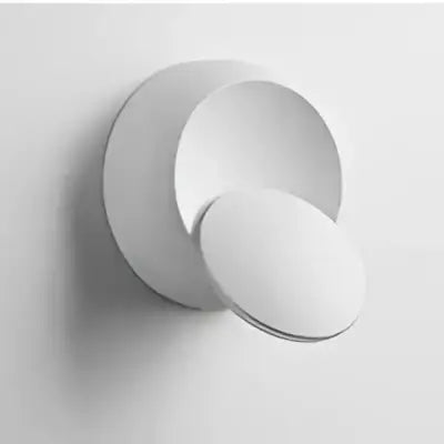 Modern gold black & white decorbites adjustable led crescent wall light