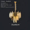 Modern gold & brown elegant glass ceiling chandelier living room