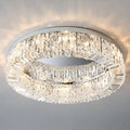 Modern gold crystal chandelier – dining room ceiling light
