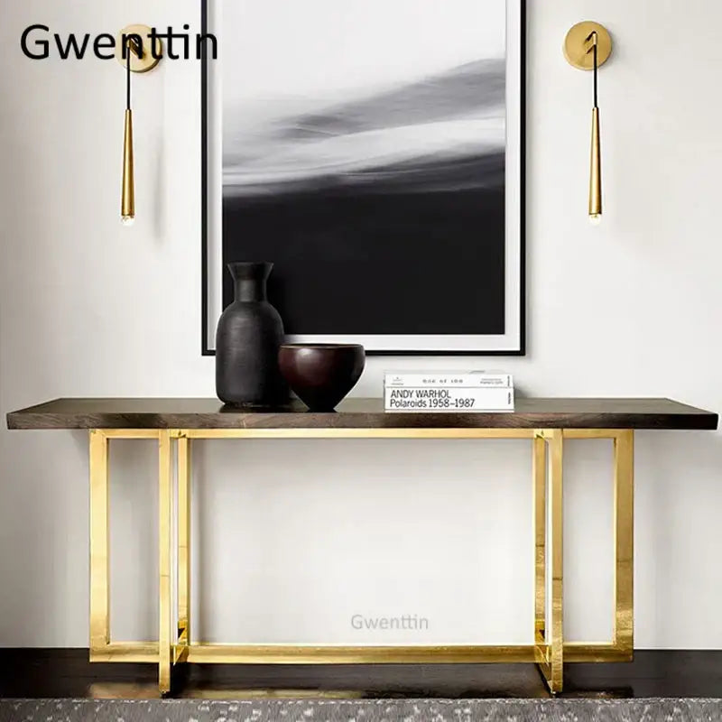 Modern gold crystal water drop wall sconce bedroom led mirror light