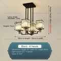 Modern gold decorbites crystal chandelier for living room