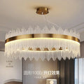 Modern gold decorbites crystal chandelier for living room