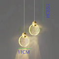 Modern gold decorbites crystal led chandelier living room pendant light