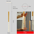 Modern gold decorbites crystal staircase chandelier living room light