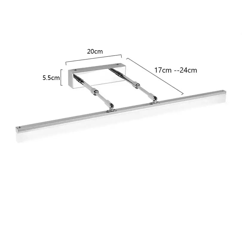 Modern gold elegant vanity led lights bathroom wall sconce