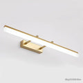 Modern gold elegant vanity led lights bathroom wall sconce